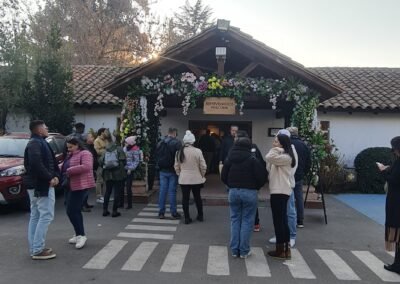 traslado seguro y recogida en la entrada de viña undurraga