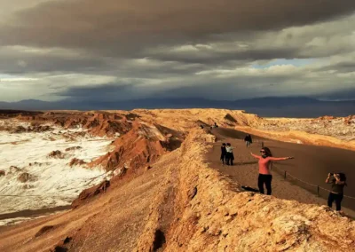 anfiteatro valle de la luna cordillera de la sal